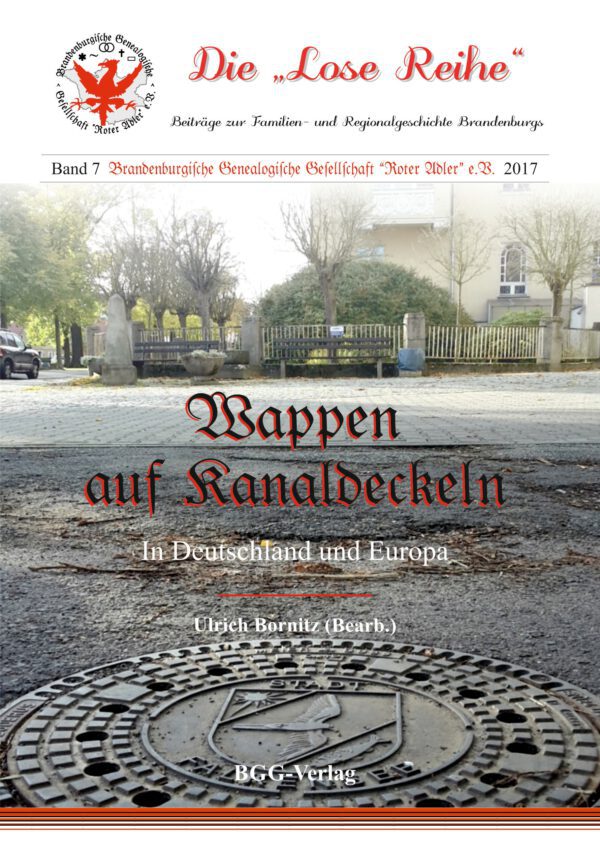 Wappen auf Abwasserkanaldeckeln in Deutschland und Europa (LR-7)