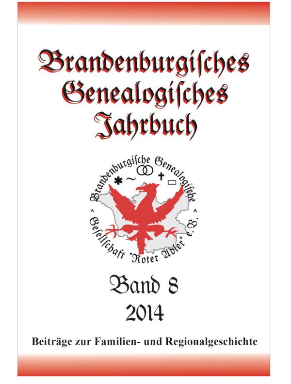 Brandenburgisches Genealogisches Jahrbuch 2014