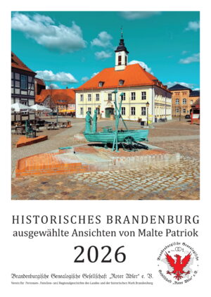 Kalender 2026 – Historische Orte in Brandenburg