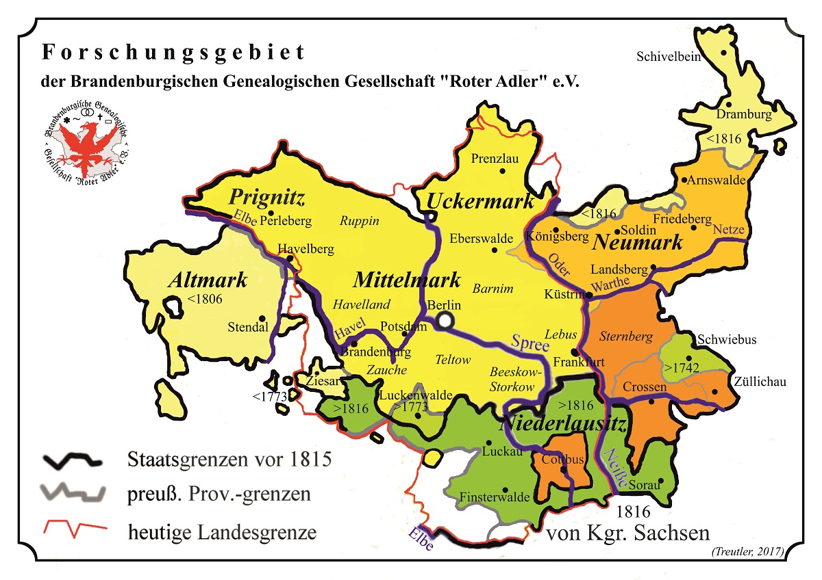 Karte zum Forschungsgebiet